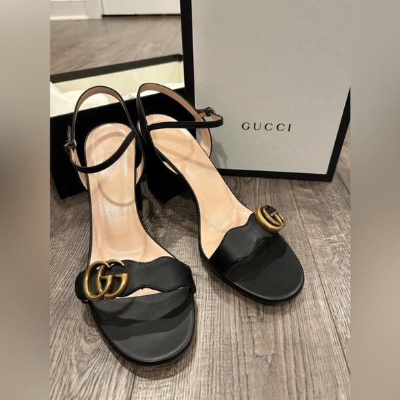 Gucci Marmont Heels - Picture 1 of 9